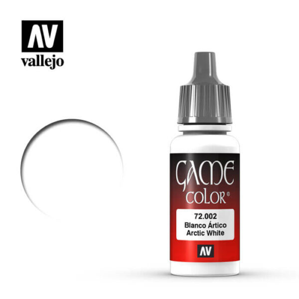 72002 Imprimación blanca-White primer Esta gama de pinturas acrílicas, ha sido diseñada especialmente para contener todos los colores utilizados frecuentemente en figuras de fantasía Los colores se presentan en botellas de 17 ml.