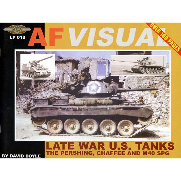 LP018 AFVISUAL: Late war US Tanks