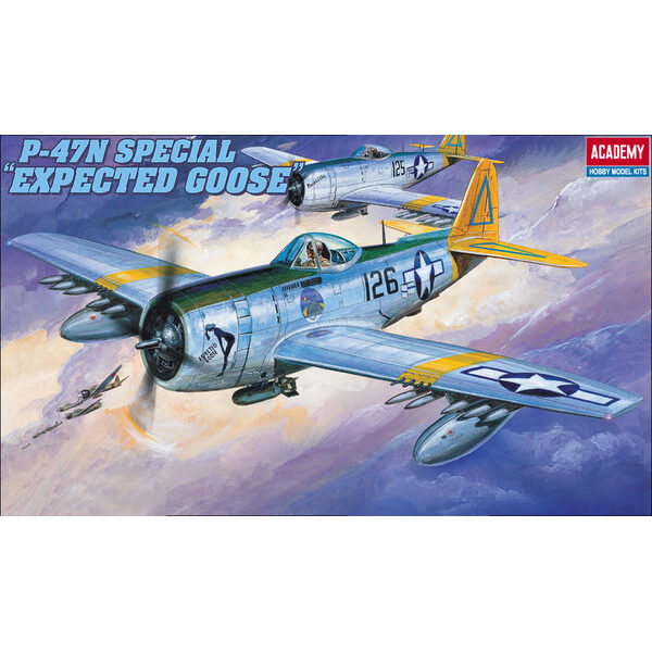 academy 12281 1/48 Republic P-47N Thunderbolt -Expected Goose-