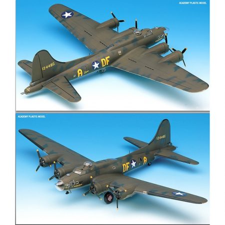 academy 12495 B-17F Flying Fortress Memphis Belle Kit en plástico para montar y pintar.