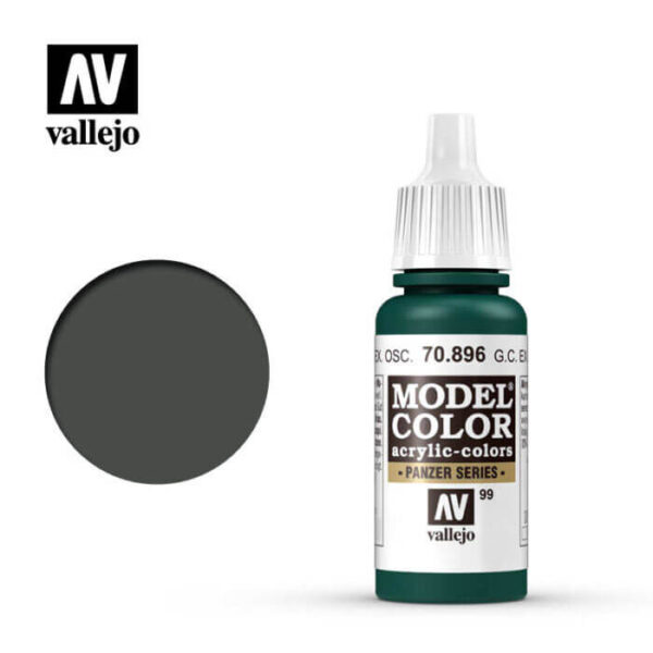 acrylicos vallejo 099 Ale.cam.verde extr.osc.-Ger.cam.extr.dk.green 70.896 17ml Model Color es la gama mas amplia de pinturas acrílicas para Modelismo.
