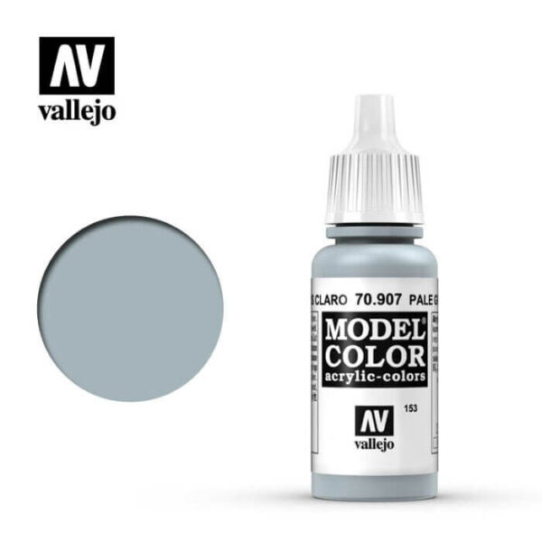acrylicos vallejo 153 Azul-gris claro-Pale greyblue 70.907 17ml Model Color es la gama mas amplia de pinturas acrílicas para Modelismo