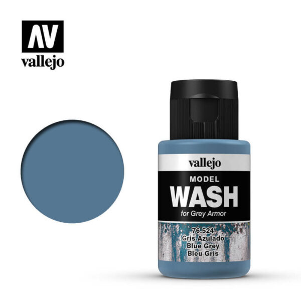 acrylicos vallejo 76524 Model Wash Blue Grey Gris Azulado 35ml