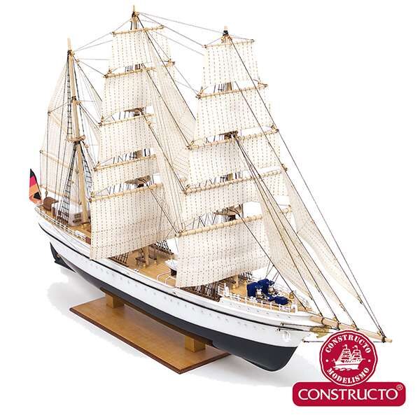 constructo 80570 Gorch Fock Buque escuela alemán