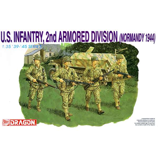 dragon 6120 US Infantry 2nd Armored Division Normandy 1944