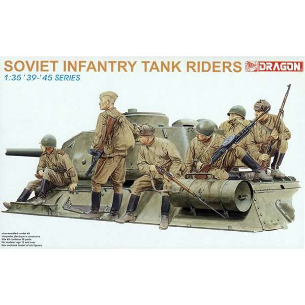 dragon 6197 Soviet Infantry Tank Riders
