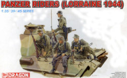 Panzer Riders, Lorraine 1944 1/35 Kit en plástico para montar y pintar. Incluye 4 figuras.