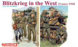 dragon 6347 1/35 Blitzkrieg in the West France 1940 Kit en plástico para montar y pintar. Incluye 5 figuras de soldados alemanes en la invasión de Francia.