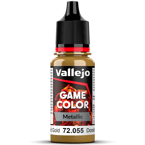 Vallejo game color 72055 Dorado Pulido - Polished Gold