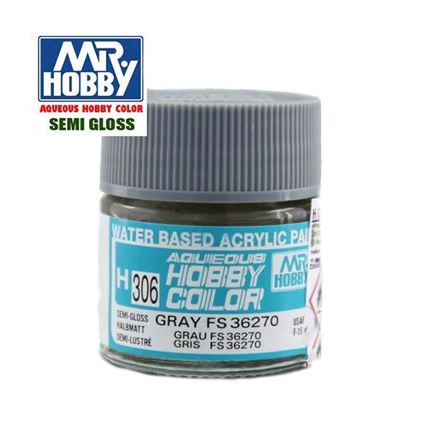 H306 Semi Gloss Gray FS36270 - Gris FS36270 Satinado 10ml