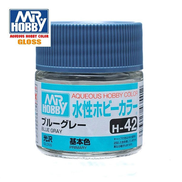 H042 Gloss Blue Gray - Azul Grisáceo Brillo 10ml