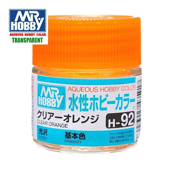 gunze sangyo mr hobby H092 Clear Orange - Naranja Transparenta 10ml