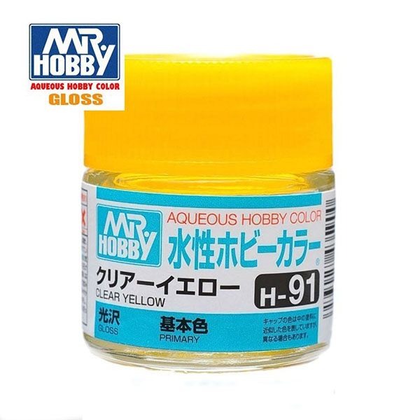 gunze sangyo mr hobby H091 Clear Yellow - Amarillo Transparente 10ml