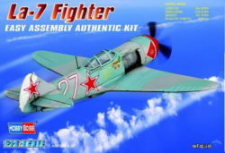 hobby boss 80236 La-7 Fighter 1/72 Kit en plástico para montar y pintar. Hoja de calcas con 2 decoraciones.