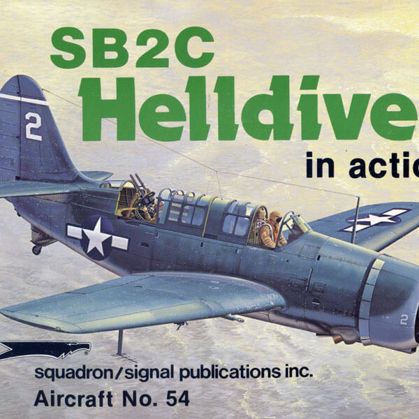 sq1054 SB2C Helldiver in action