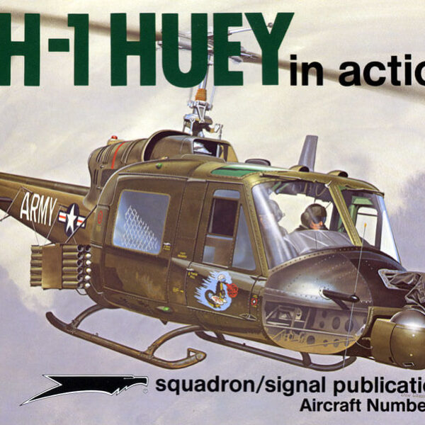 sq1075 UH-1 Huey in action