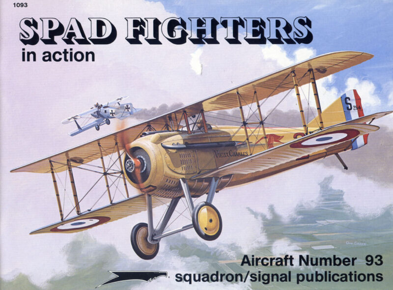 sq1093 Spad Fighters in action