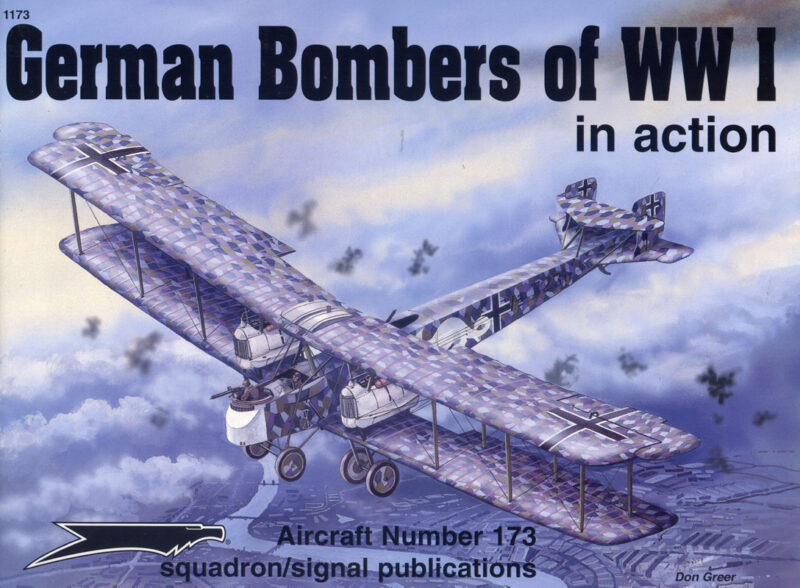 sq1173 German Bombers of WWI in action