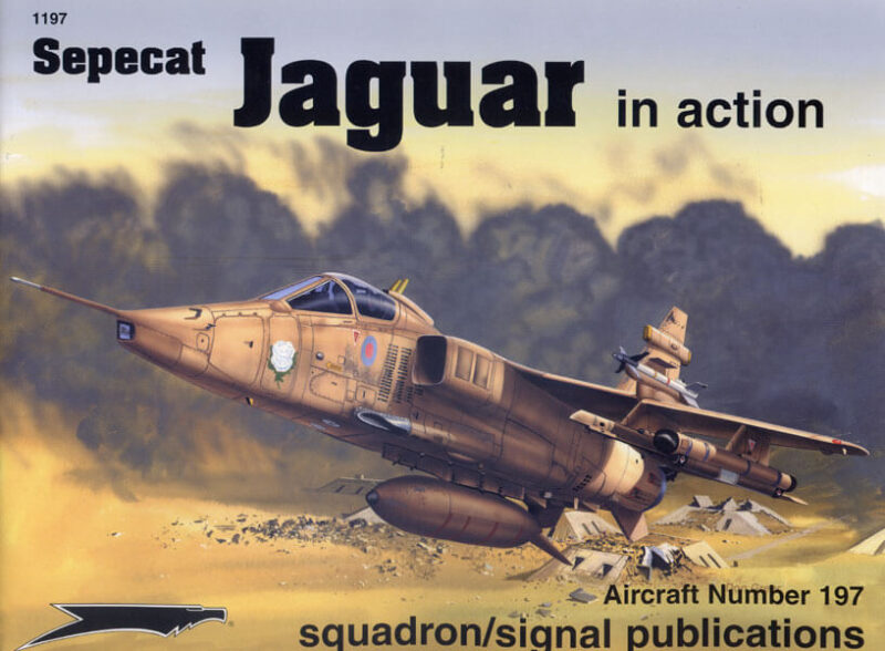sq1197 Sepecat Jaguar in action