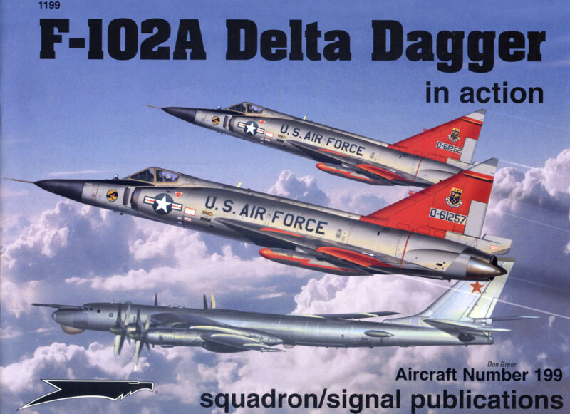 sq1199 F-102A Delta Dagger in action