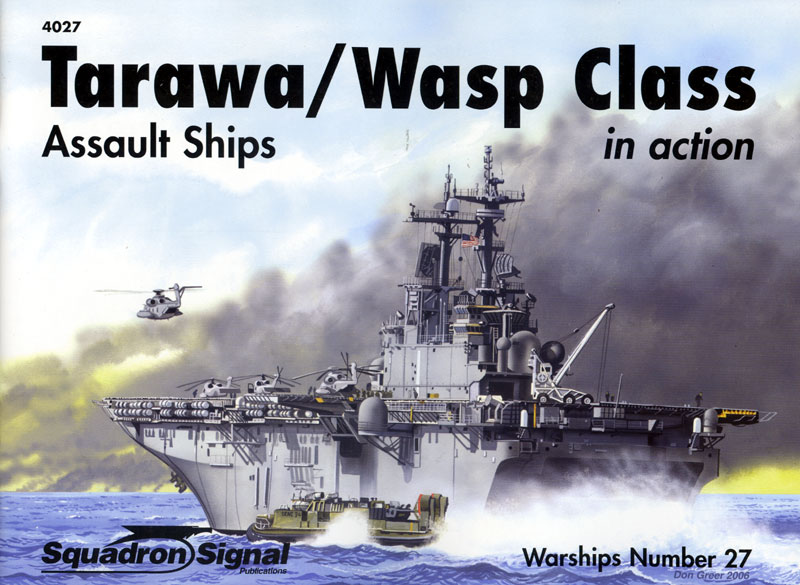 Tarawa-Wasp Class assault ships in action
