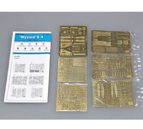 trumpeter 06606 Wyvern S.4 Photoetched parts set