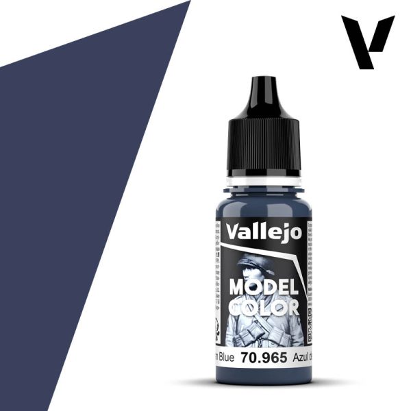 vallejo model color Azul de Prusia - Prussian Blue 70.965 Model Color es la gama mas amplia de pinturas acrílicas para Modelismo. Los colores se han seleccionados siguiendo los criterios de los mejores modelistas basándose en referencias de Federal Standard, RAL y RLM.