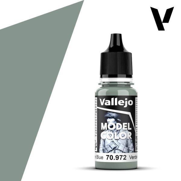 acrylicos vallejo 107 Verde azul pálido-Light green blue 70.972 17ml Model Color es la gama mas amplia de pinturas acrílicas para Modelismo.