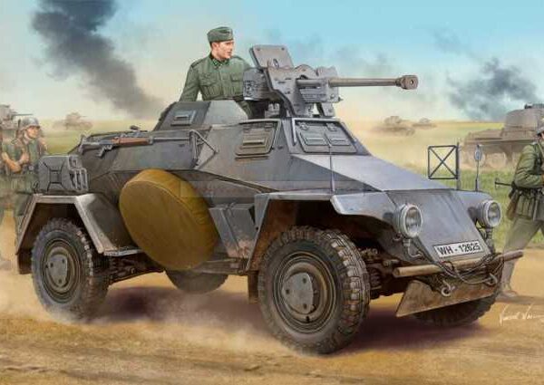 HOBBY BOSS 83813 Le.Pz.Sp.Wg Sd.Kfz.221 Leichter Panzerspahwagen Early maqueta escala 1/35