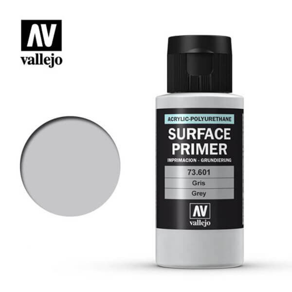 acrylicos vallejo Imprimación a base agua y poliuretano.Tiene un acabado mate autonivelante de extraordinaria dureza y resistencia.
