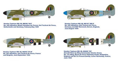 airfix a19002 Hawker Typhoon Mk I b