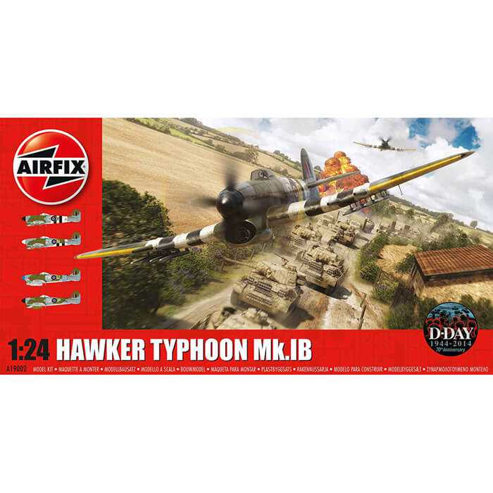 Kit Iniciación Maqueta Avión Hawker Typhoon IB Airfix –