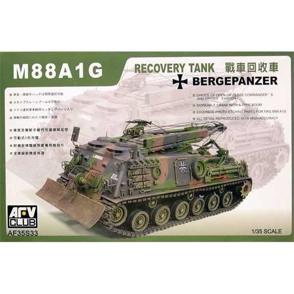 afv club 35s33 M88A1G Bergepanzer Recovery Tank Kit en plástico para montar y pintar. Incluye fotograbados.