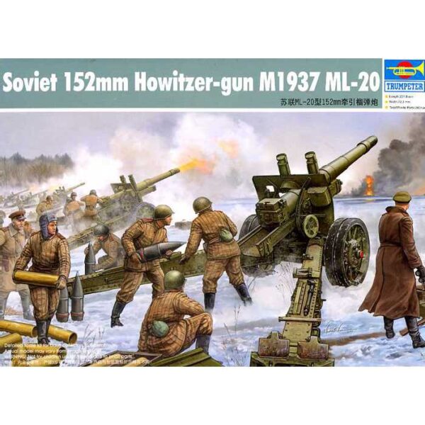 1/35 Soviet 152mm Howitzer M1937 ML-20