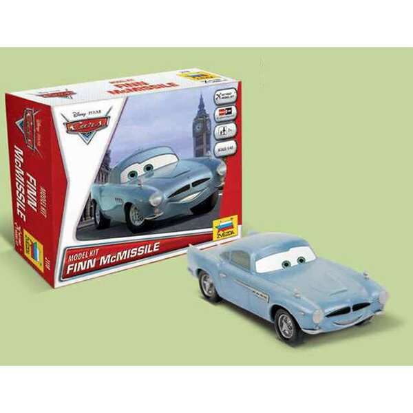 zvezda Disney Cars Finn McMissile Kit de fácil montaje por presión. No necesita pegamento. Incluye pegatinas. Recomendado a partir de 7 años.