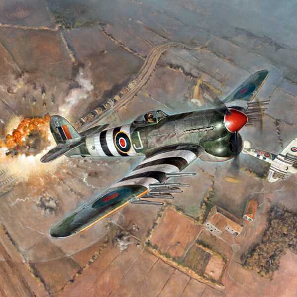 Academy Modellbausatz 1/72 Typhoon Mk.Ib - Plastikmodell Flugzeug Zum Zusammenbauen