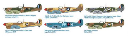 italeri 2727 Spitfire Mk Vc