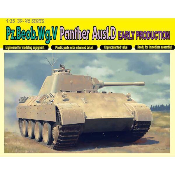 Dragon Models 6813 Pz.Beob.Wg.V Panther Ausf.D Early production