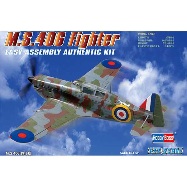 HOBBYBOSS 80235 Morane Saulnier M S 406