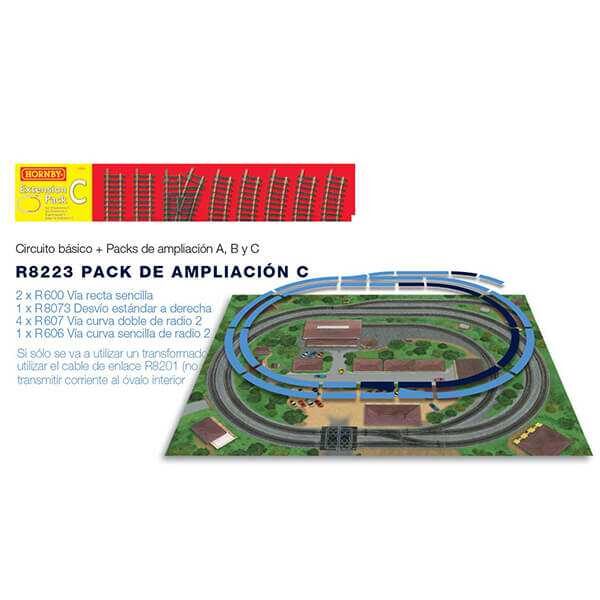 hornby R8223 Pack de Ampliación C Escala HO