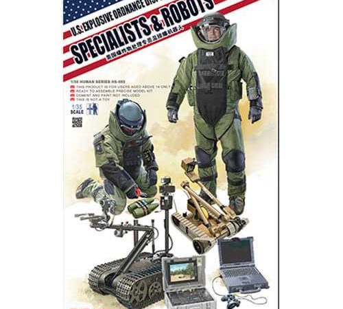 hs 003 US Explosive Ordnance Disposal Specialist & Robots