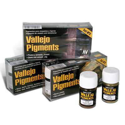 VALLEJO PIGMENTS SET