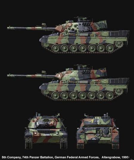 ts-015 meng model GERMAN LEOPARD 1A5 MBT