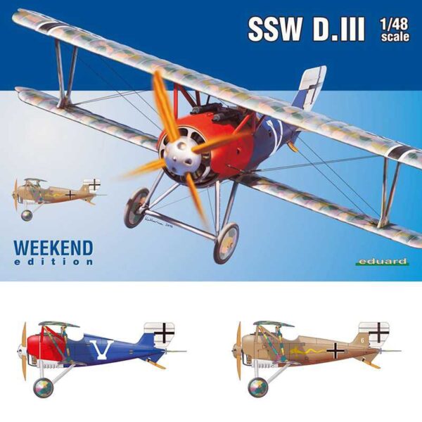 EDUARD 8484 SSW D.III Weekend Kit