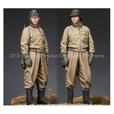 alpine miniatures 35190 US Tank Crew Set 1