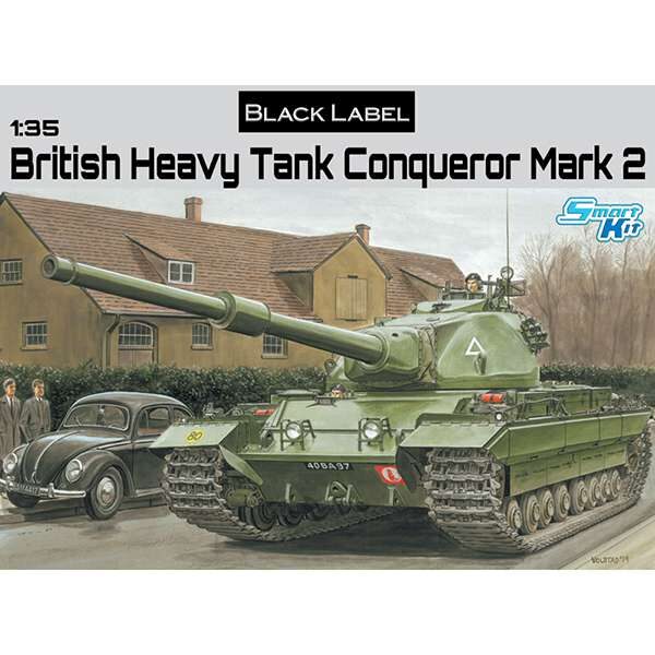 dragon 3555 British Heavy Tank Conqueror Mark 2