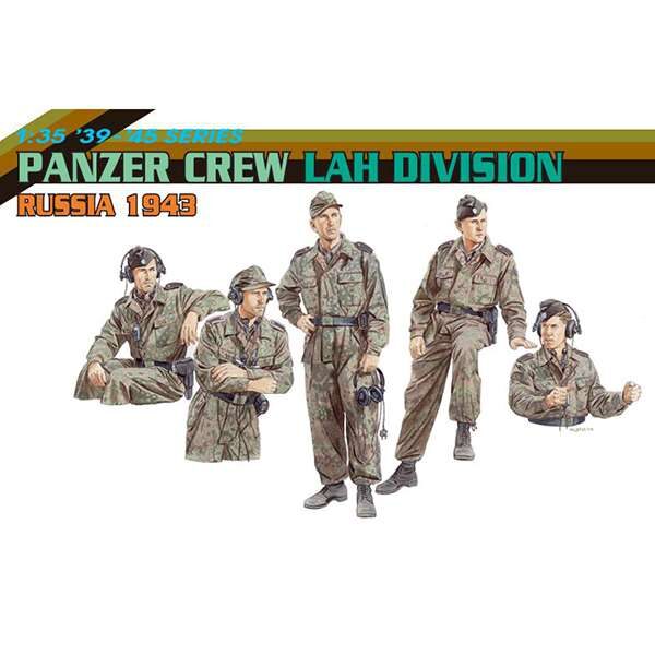 dragon 6214 Panzer Crew LAH Division Russia 1943