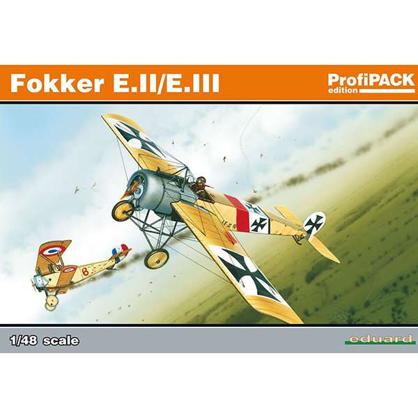 eeduard 8156 Fokker E.II/E.III ProfiPACK 1/48 Kit en plástico para montar y pintar. Incluye piezas en fotograbado y mascarillas.