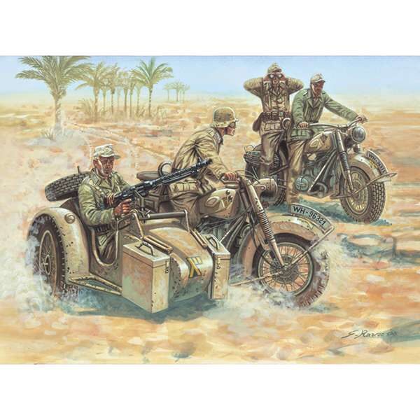 italeri 6121 German Motorcycles WWII