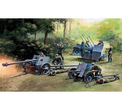 italeri 7026 German Gun Set WWII